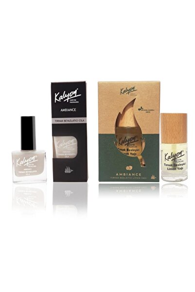 Kalyon Tırnak Beyazlatıcı Cilai+ Bitkisel Tırnak Besleyici Limon Yağı 11 Ml