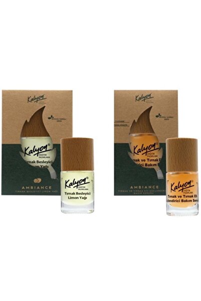 Kalyon Bitkisel Tırnak Ve Tırnak Eti Güçlendirici Bakım Serumu 11 Ml+tırnak B...