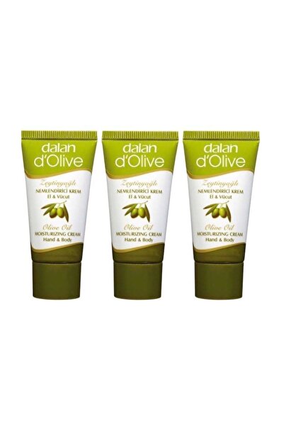 Dalan Dolive Krem 20 ml Tüp 3'lü Set
