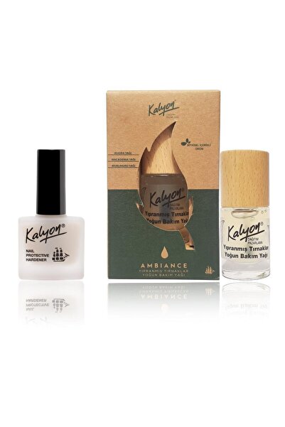 Kalyon Tırnak Sertleştirici+ Bitkisel Yıpranmış Tırnaklar Yoğun Bakım Yağı 11 Ml