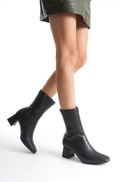 Sultans Shoes Yeni Sezon Kalın Topuk Kadın Bot