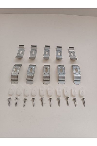 Numaca Stor Zebra Curtain Mounting Bracket Full Set Metal Portray Curtain Bracket 30 Pieces Wide Case 4.5 cm