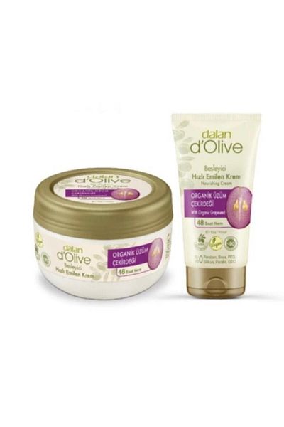Dalan D'Olive Organic Grape Seed - Cream 300ml 60ml Advantageous Package