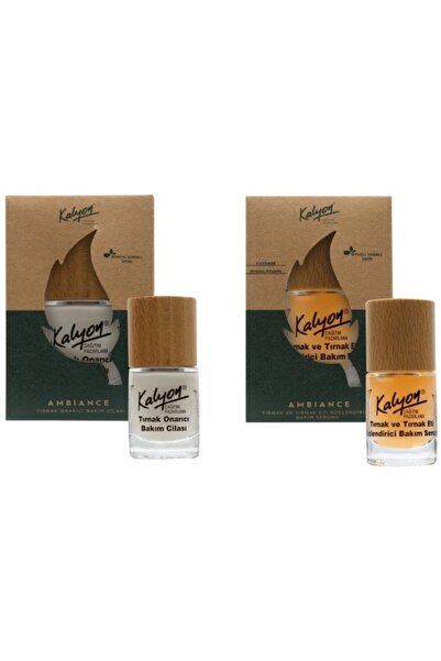 Kalyon Bitkisel Tırnak Onarıcı Bakım Cilası 11 Ml+tırnak Ve Tırnak Eti Güçlen...