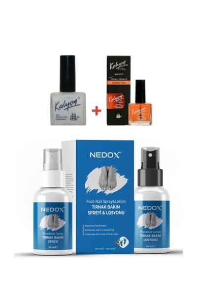 Kalyon Tırnak Sertleştirici+tırnak Bakım Yağı 2'li + Nedox Tırnak Bakım Sprey...