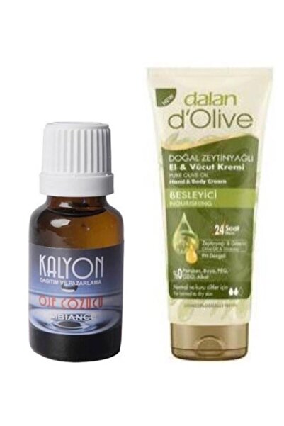 Kalyon Oje Çözücü + Dalan Tüp Krem 20 Ml