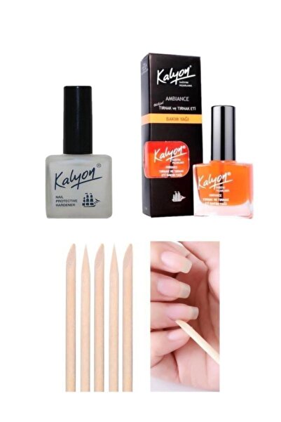 Kalyon Tırnak Bakım Yağı + Sertleştirici+5 Adet Krong