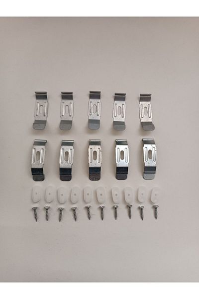 Numaca Stor Zebra Curtain Mounting Bracket Full Set Metal Portray Curtain Bracket 30 Pieces Wide Case 4.5 cm