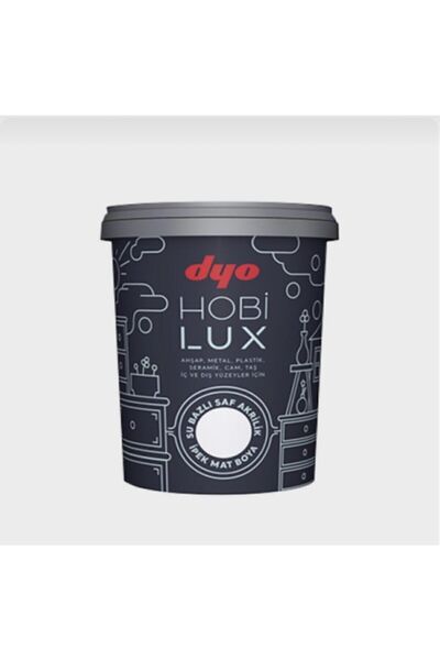 Dyo Su Bazlı Kokusuz Yağlı Boya Hobi Lux Seramik, Fayans, Ahşap, Metal 0,9 Lt