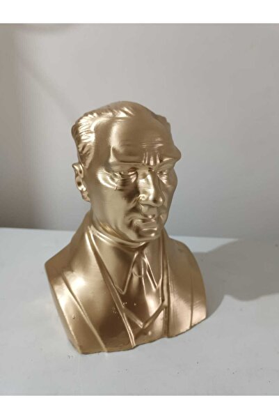 3DLAYERCRAFT Dekoratif Mustafa Kemal Atatürk Büstü 16 cm Hediyelik Figür Dekor