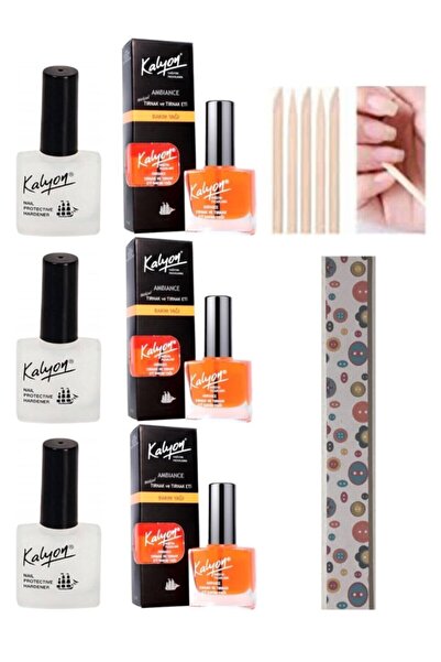 Kalyon Tırnak 3 Ad. Tırnak Bakım Yağı 3 Ad. Törpü 1 Ad. Kronk 10 Ad.