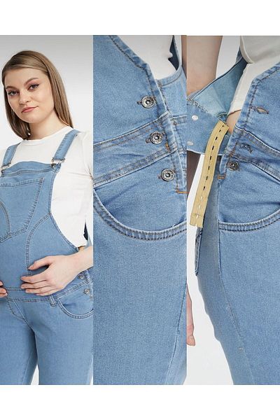 LİYACA Pregnant Salopette Overall