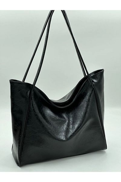 Mercan Stores Women's Black Multi-Useful Vintage Look Classic Shoulder Bag