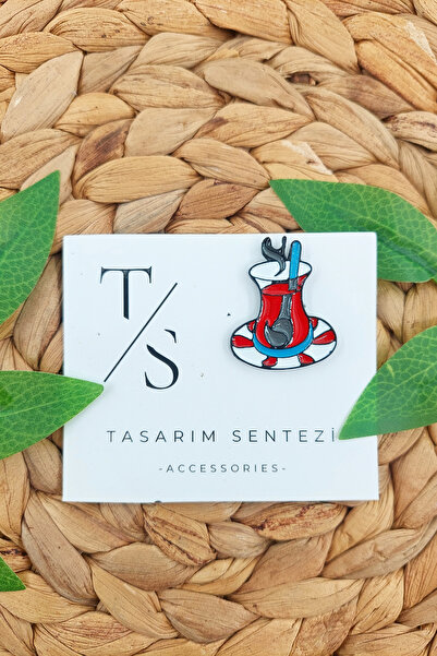 Tasarım Sentezi Rozet Metal Broş Yaka Okul Çantası Kıyafet Şapka Aksesuar Çay...