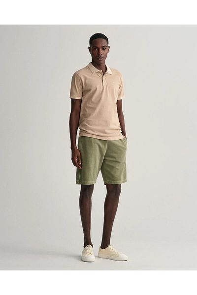 Gant Men's Gant Regular Fit Logo Polo - Beige