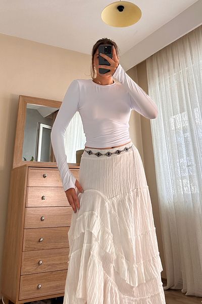 Sorridi Soft Touch White Toe Blouse
