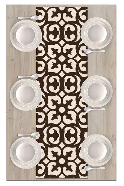 Bertille Home 140x40 см Дигитално отпечатан класически бегач (Classic)