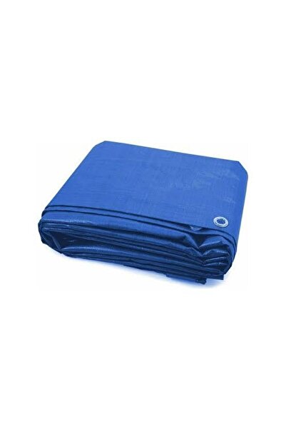 PERBRANDA 4x6 Metre Mavi Lamineli Branda Çadır Gölgelik Su Toz Geçirmez