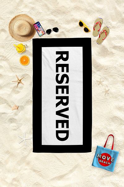 MoveBeach Πετσέτα θαλάσσης με σχέδια, πετσέτα μπάνιου