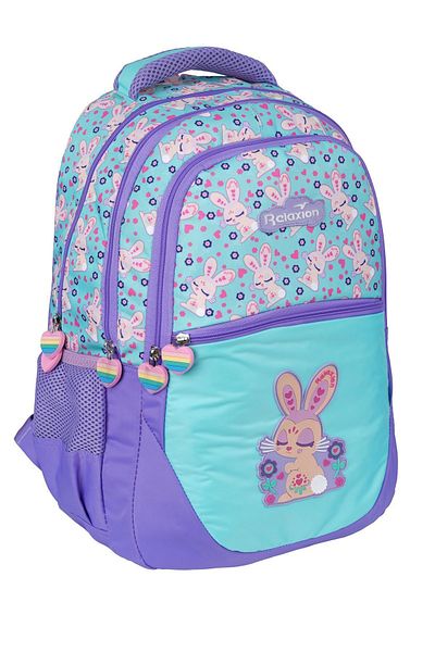 Relaxion Rlx-1350 Girl's First schoolbag with Nutrition PURPLE