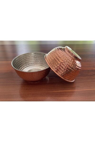 antepistachios 2 Pieces Copper Stone - Ayran Beverage Bowl