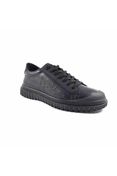 Libero Lıbero 3963 Чорні шкіряні чоловічі черевики на щодень