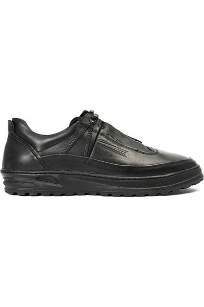 Greyder 15731 Black Color Genuine Leather Men's Shoes