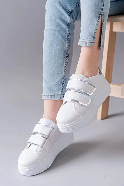 Scarpebutik Pantofi sport cu talpă groasă Inter cu velcro dublu