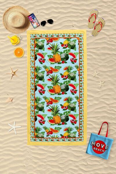 MoveBeach Πετσέτα θαλάσσης με σχέδια