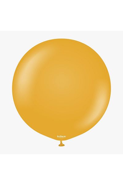 asöy 18 Inch Retro Turmeric Jumbo Large Size Balloon 45 Cm