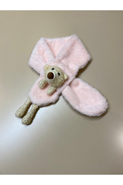 MuyBienDesign Ayıcıklı kız çocuk atkı