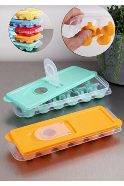 Genel Markalar Yummy Renkli Silikon Yapışmaz Buzluk Kabı 2 Adet Araska_home R...