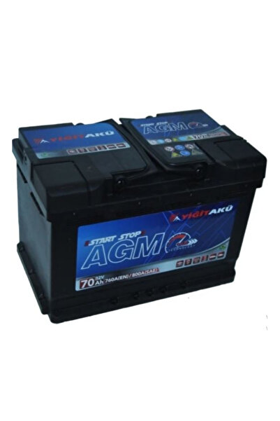 YİĞİT AKÜ 70 AH AGM START STOP