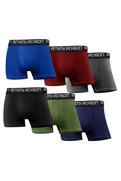 ANTHONY JACKSON Lycra Box 6 Premium Ανδρικό Boxer Merlin