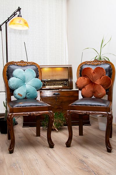 Rayda Home Decorativă 1 bucată verde mentă, 1 bucată pernă umplută cu scorțișoară 42*42 cm