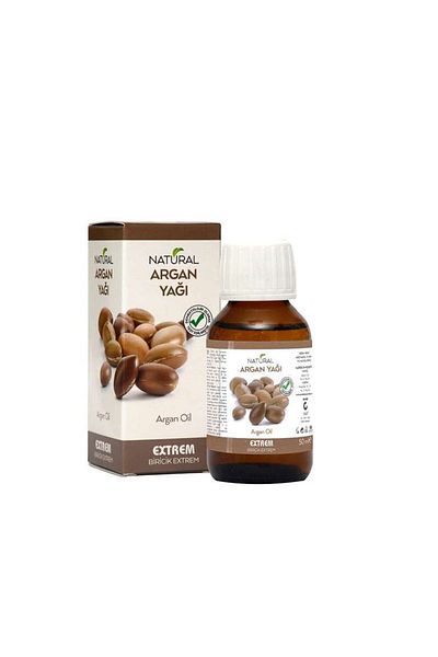 Natural 50 مل زيت الأرغان - العناية الفائقة بالشعر والبشرة