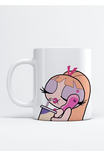 Pan Dükkan Powerpuff Girls Blossom Porcelain Mug