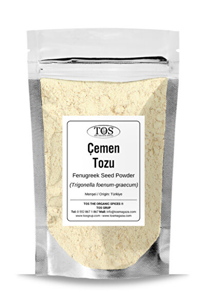 TOS The Organic Spices Çemen Tozu 50 gr (1. Kalite) Trigonella foenum-graecum...