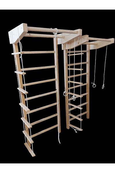 Se7enSky Swedish Climbing Wall - Physical Activity Track, 180X75X75 for Children