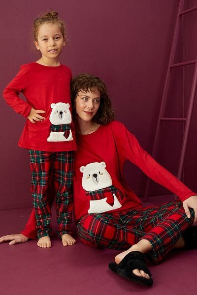 ELİZ HOMEWEAR Cotton Pajama Set