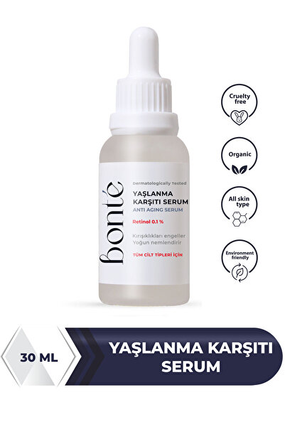 Bonté Care Yaşlanma Karşıtı Serum (Retinol 0,1%) 30 ml
