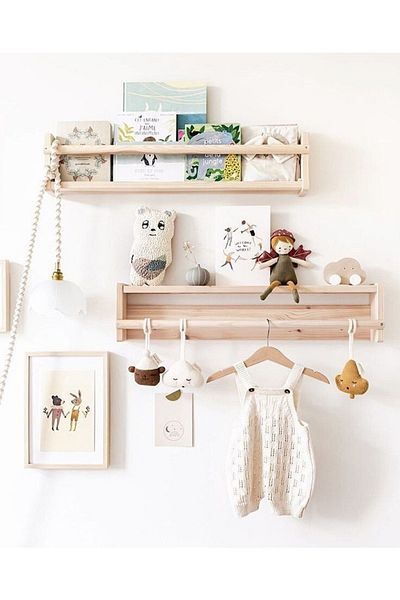 EMTA Wooden Shelf Montessori Bookcase 50 cm