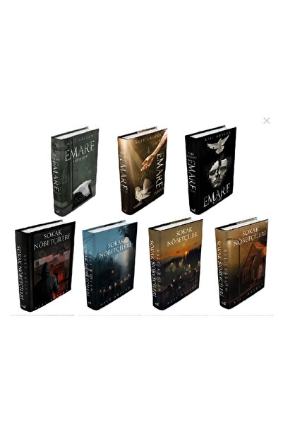 İndigo Kitap Sokak Nöbetçileri 1-2-3-4 Ciltli + Emare Sarmaşık -Pusula -Maske...