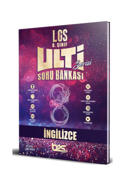 Bes Yayınları Ulti Yayınları 8. Sınıf İngilizce Haftalık Ödev Föyleri ve Soru Bankası