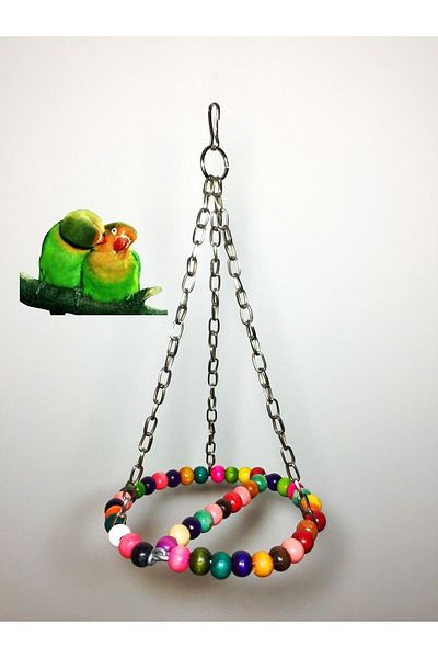 Ciko Kafes Budgie Swing with Chain