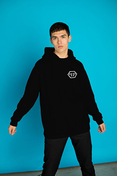 Wish BF Philipp Plein Принтирана унисекс суитшърт с качулка