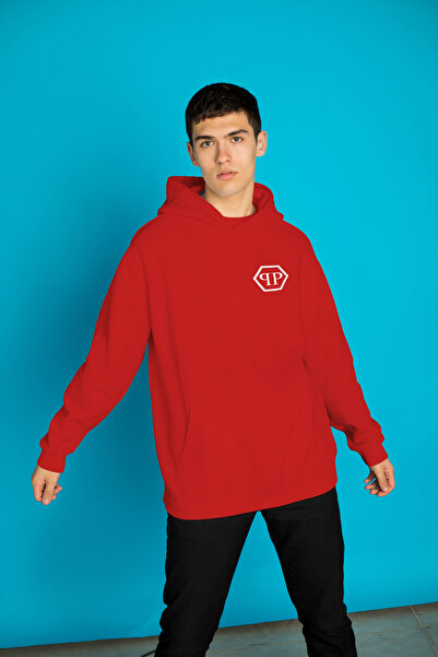 Wish BF Philipp Plein Принтирана унисекс суитшърт с качулка