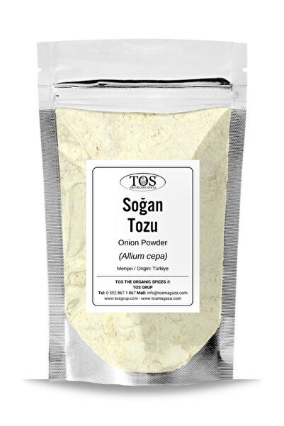 TOS The Organic Spices Sarımsak Tozu 100 gr (1. KALİTE) Allium Cepa