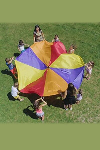 BİLMİŞ ÇOCUK لعبة المظلة قوس قزح - لعبة النشاط