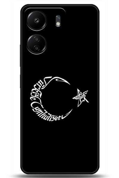 adveksiyon Xiaomi Redmi 13C Case Hd Printed Case - Followed Institution 0672